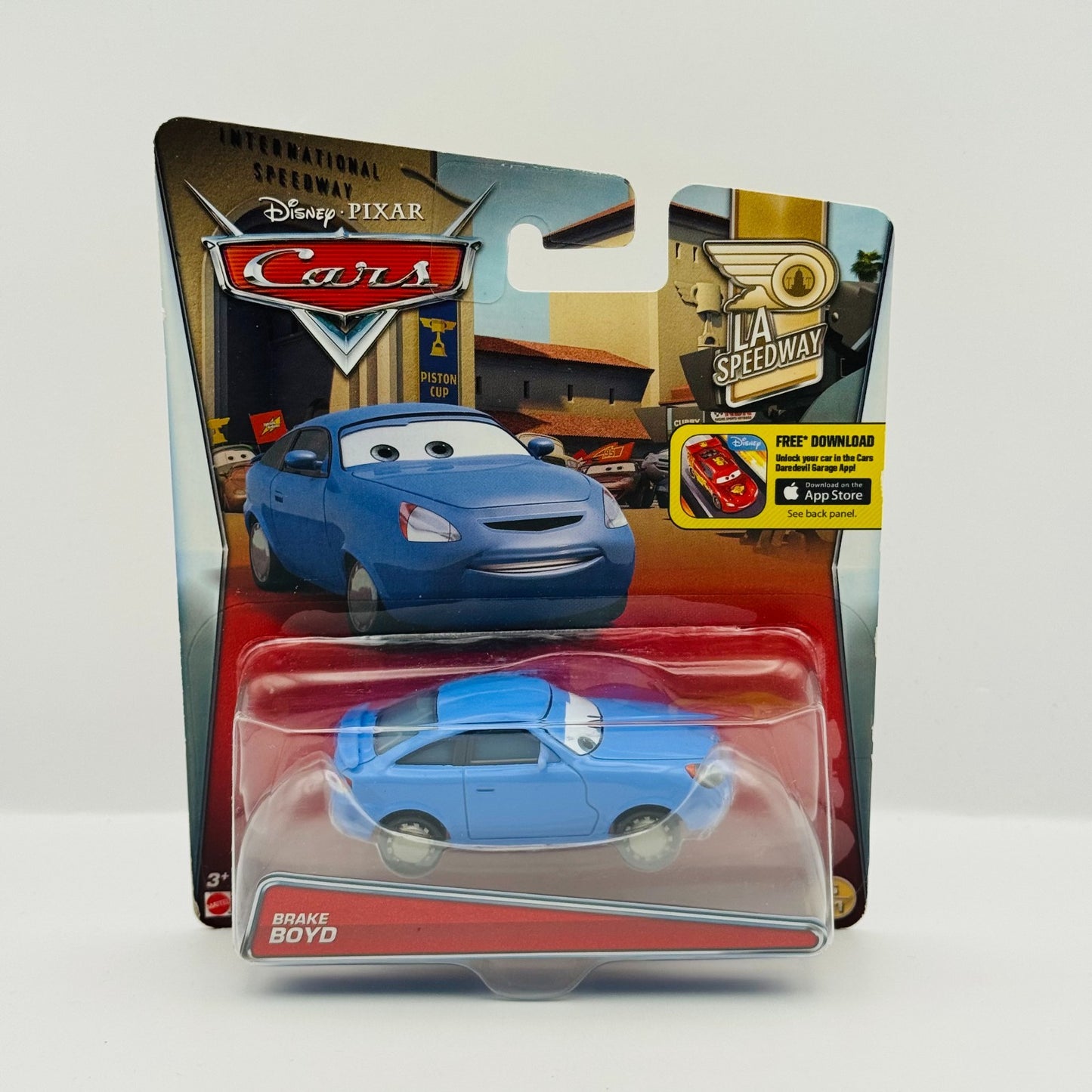 Disney Pixar Cars - BRAKE BOYD LA Speedway 2016 - 1:55 Diecast