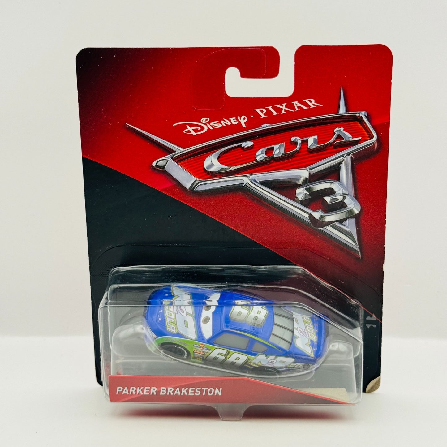 Disney Pixar Cars - PARKER BRAKESTON Veteran Cars 3 2017 - 1:55 Diecast