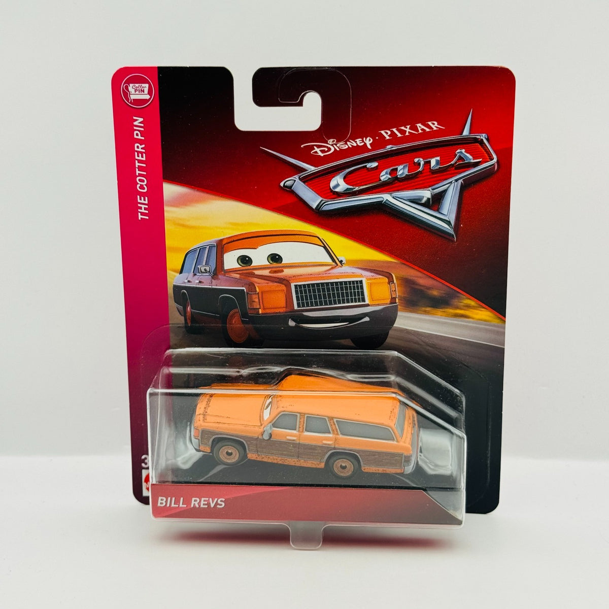 Disney Pixar Cars - BILL REVS Cotter Pin 2018 - 1:55 Diecast