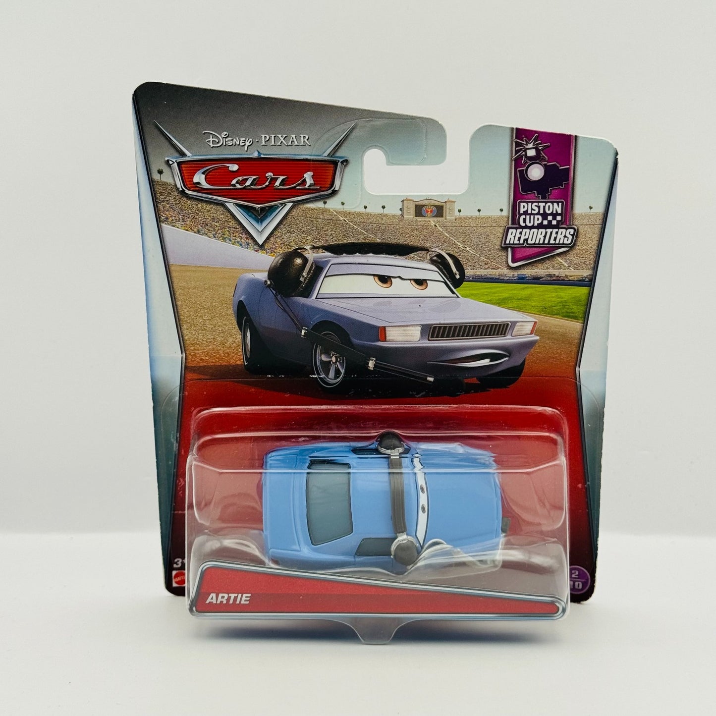 Disney Pixar Cars - ARTIE Piston Cup Reporters 2017 - 1:55 Diecast