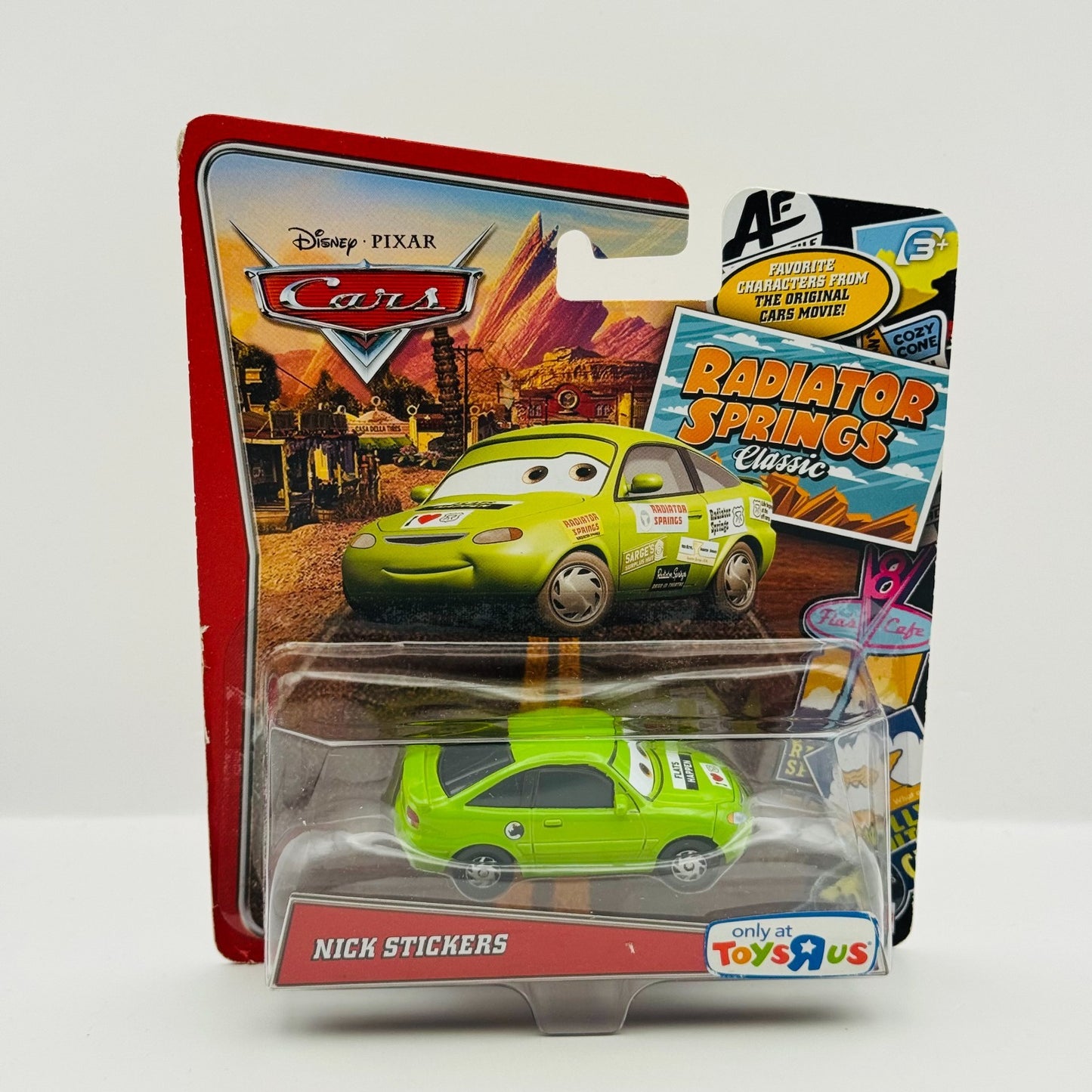 Disney Pixar Cars - NICK STICKERS Radiator Springs Classic - 1:55 Diecast