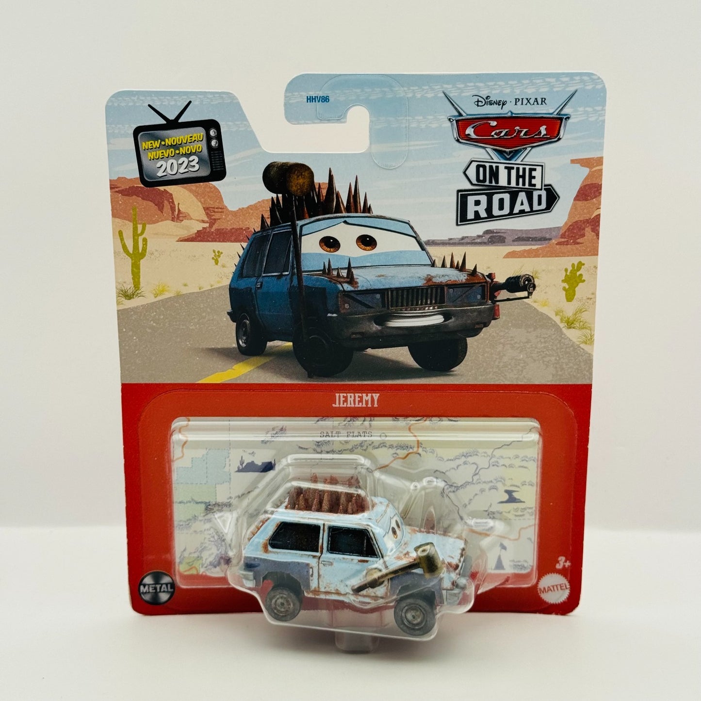 Disney Pixar Cars - JEREMY Cars On The Road 2023 - 1:55 Diecast