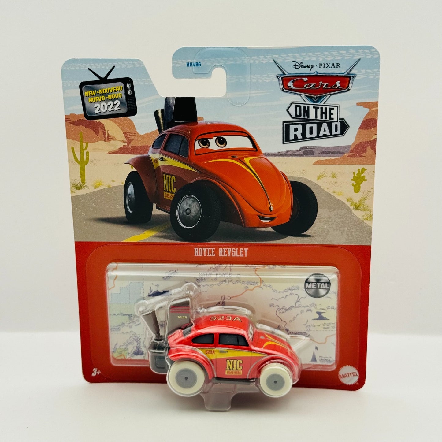 Disney Pixar Cars - ROYCE REVSLEY SALT FLATS On The Road 2022 - 1:55 Diecast