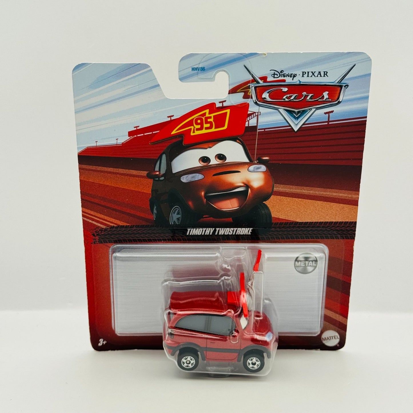 Disney Pixar Cars - TIMOTHY TWOSTROKE Race Fan 2022 - 1:55 Diecast