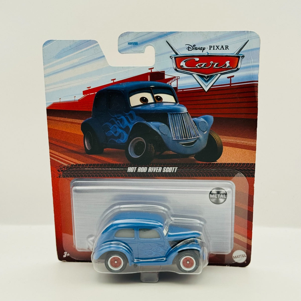 Disney Pixar Cars - HOT ROD RIVER SCOTT W/ FLAMES Thomasville 2022 -1:55 Diecast