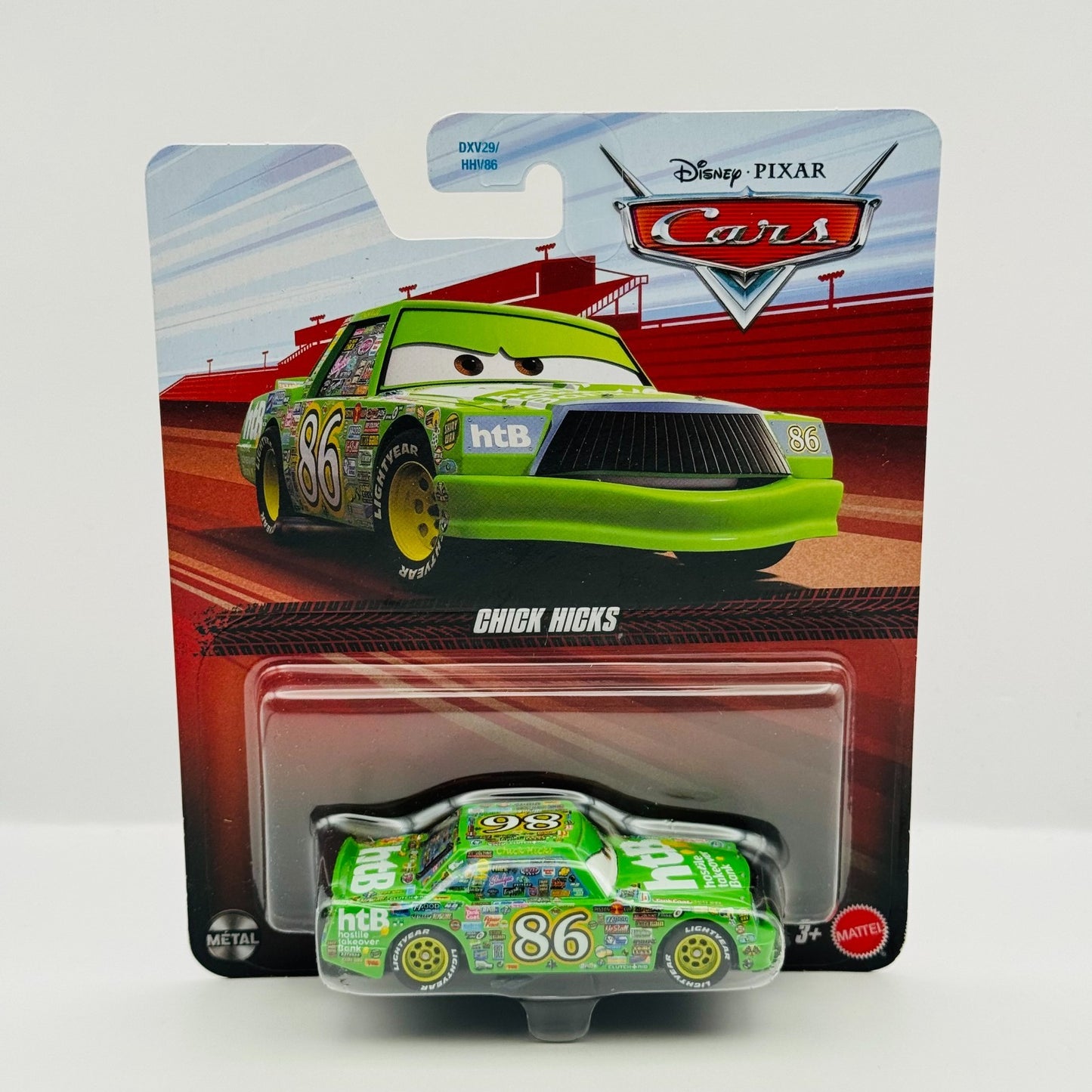 Disney Pixar Cars - CHICK HICKS HTB 2026 - 1:55 Diecast