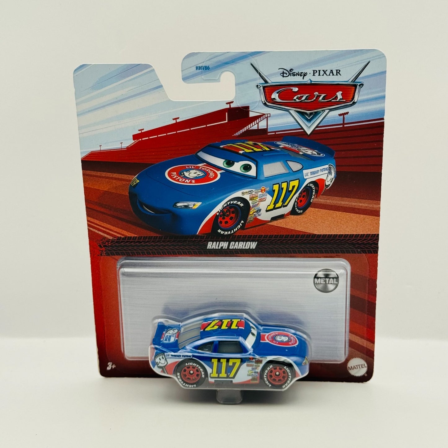 Disney Pixar Cars - LIL' TORQUEY PISTONS RALPH CARLOW Piston Cup - 1:55 Diecast