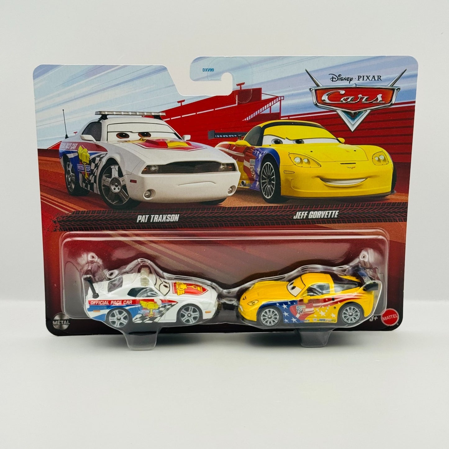 Disney Pixar Cars - PAT TRAXSON & JEFF GORVETTE 2026 - 1:55 Diecast
