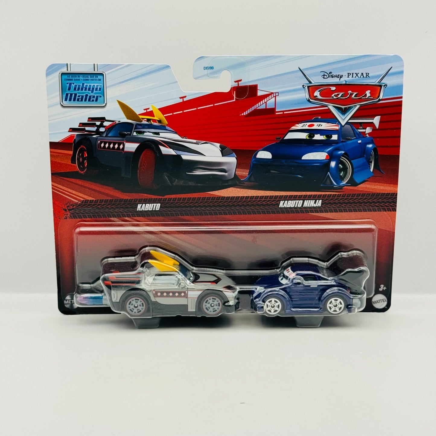 Disney Pixar Cars - KABUTO WITH FLAMES & KABUTO NINJA Tokyo Mater - 1:55 Diecast