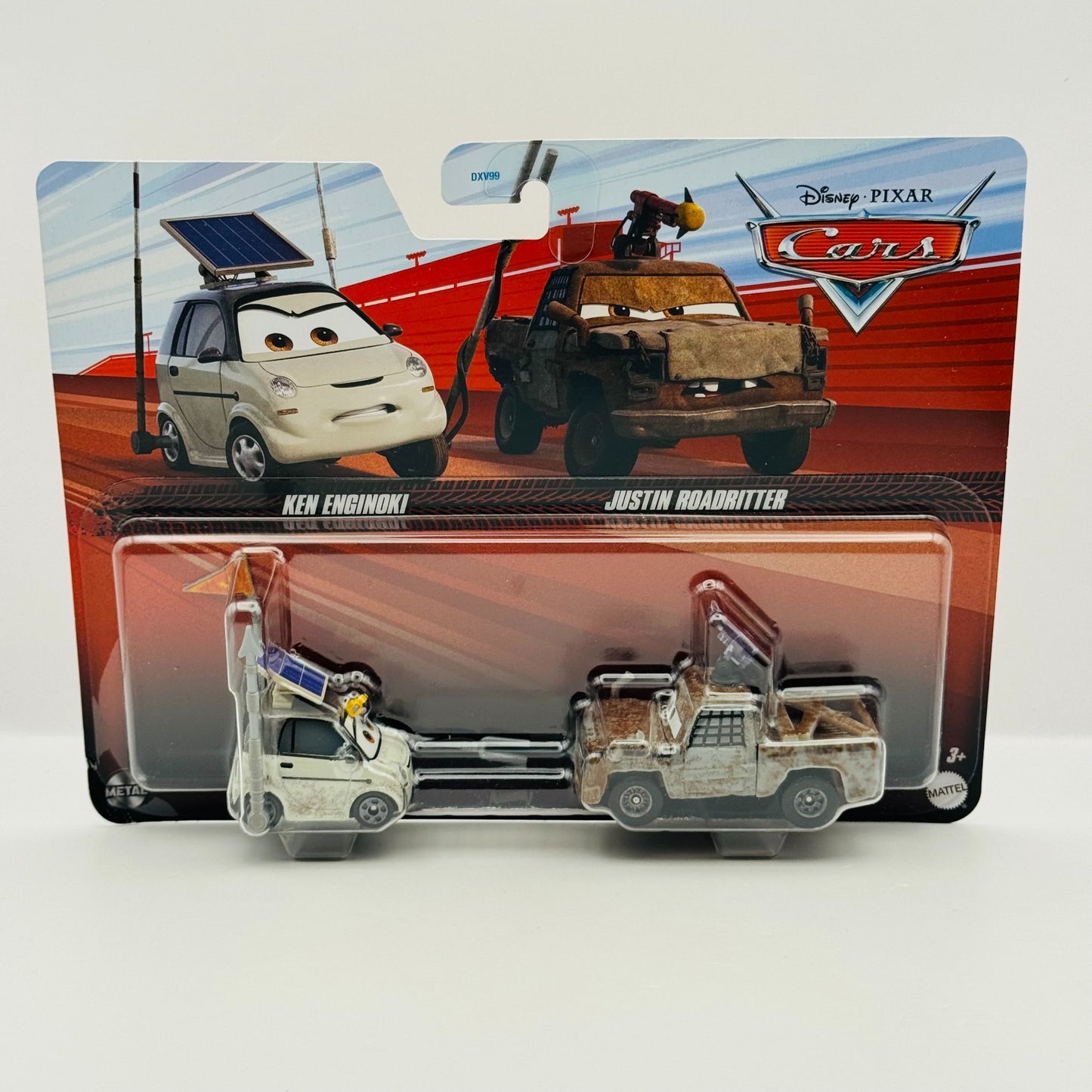 Disney Pixar Cars - KEN ENGINOKI & JUSTIN ROADRITTER 2024 - 1:55 Diecast
