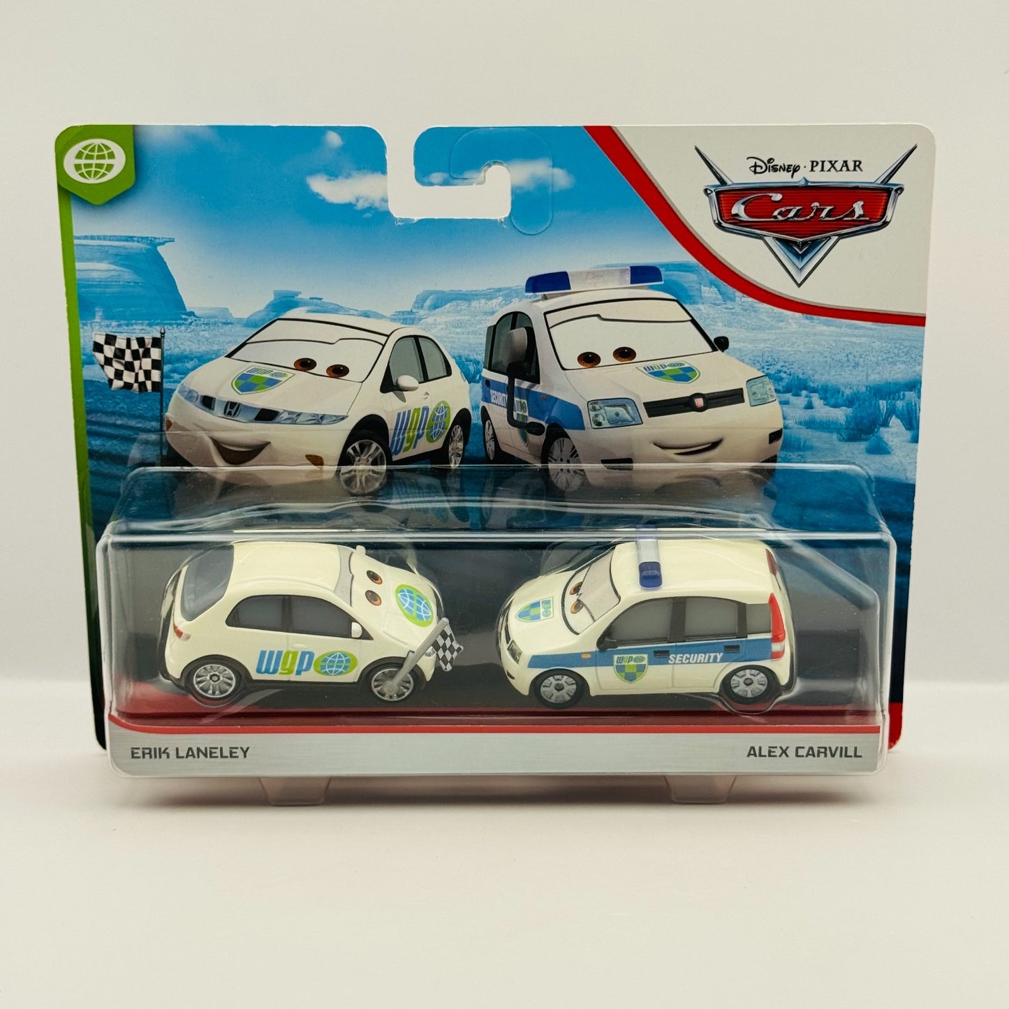 Disney Pixar Cars - ERIK LANELEY & ALEX CARVILL WGP Blue 2020 - 1:55 Diecast
