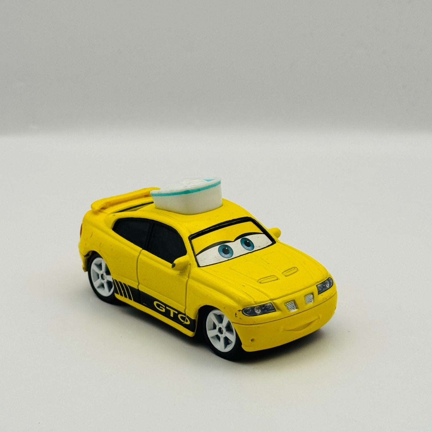 Disney Pixar Cars Toon - NURSE GTO Rescue Squad Mater 2010 - 1:55 Diecast