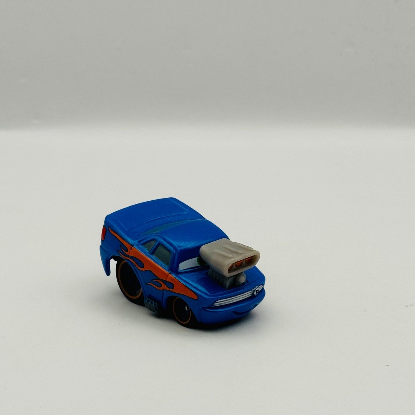 Disney Pixar Cars - Mini Adventures BLUE SNOT ROD WITH FLAMES - Race Rods
