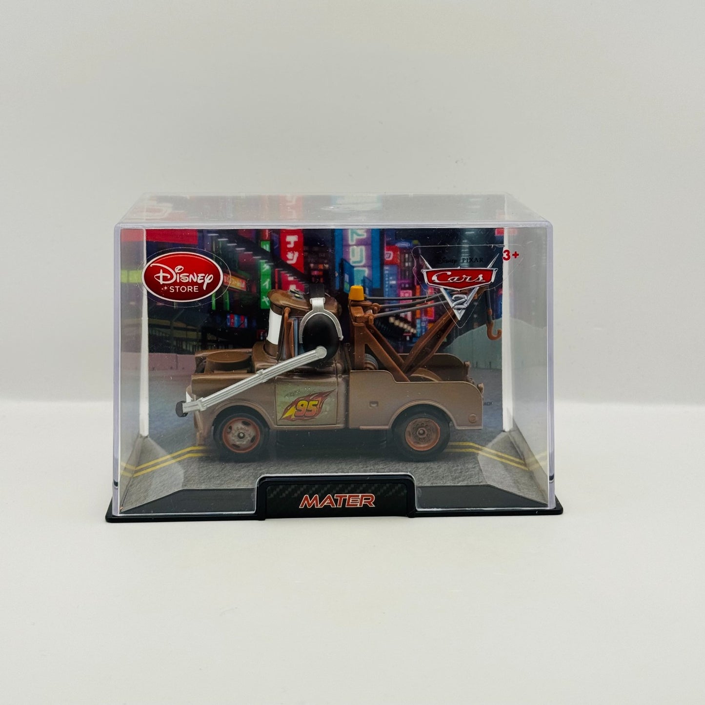 Disney Pixar Cars - MATER WITH HEADSET Disney Store - 1:43 Diecast