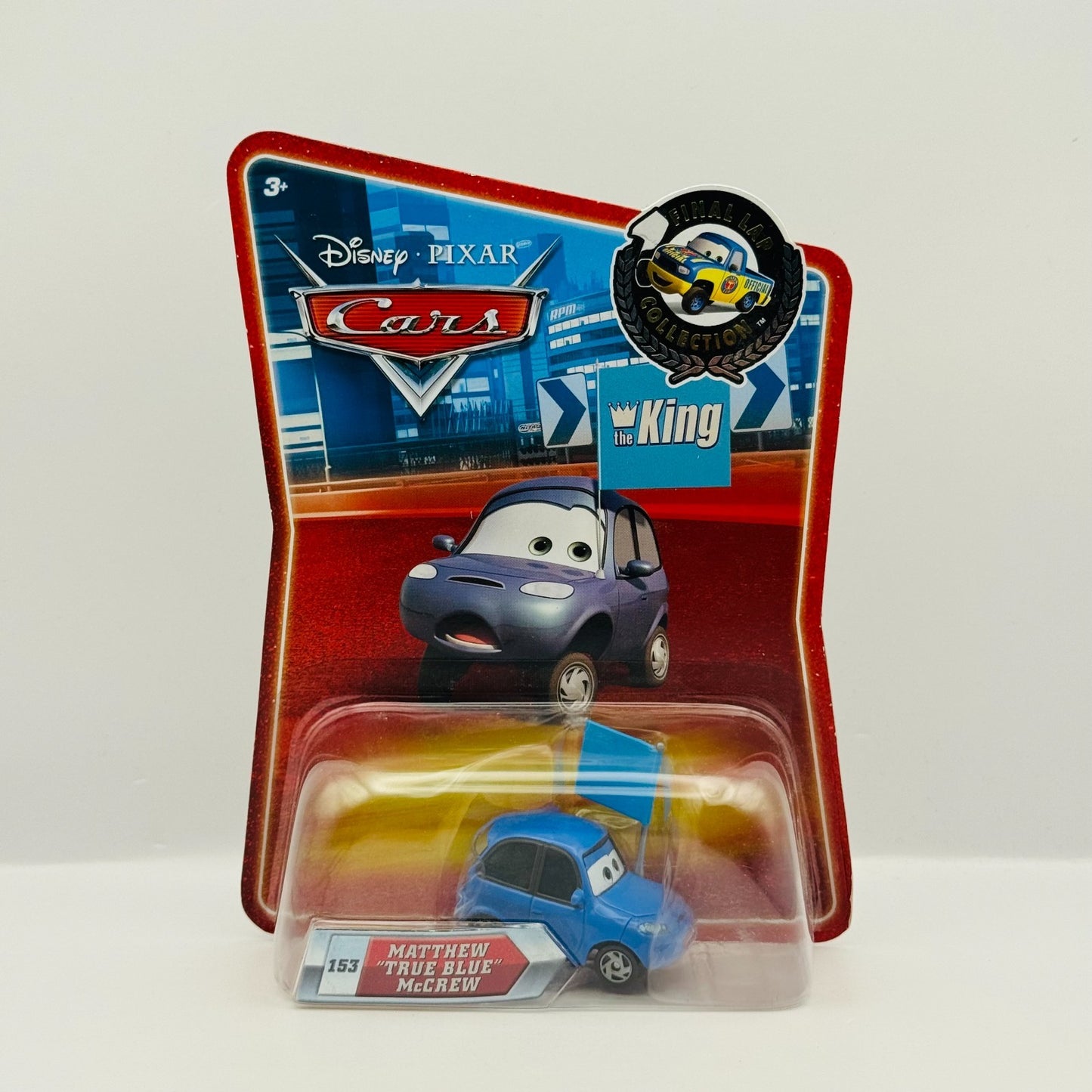 Disney Pixar Cars - MATTHEW TRUE BLUE MCCREW Final Lap 2010 - 1:55 Diecast