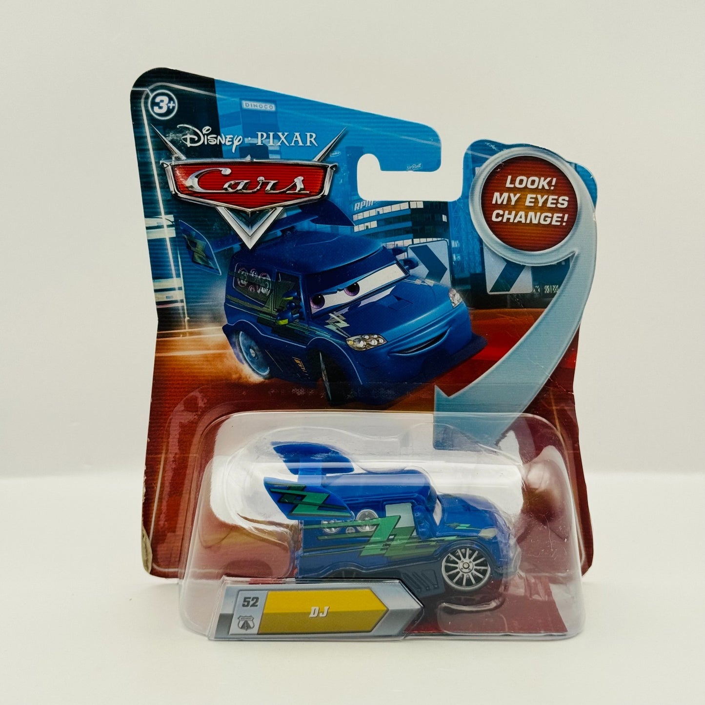 Disney Pixar Cars - DJ Tuners LENTICULAR My Eyes Change 2010 - 1:55 Diecast