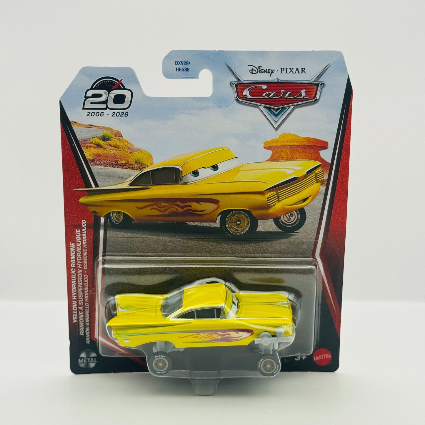 Disney Pixar Cars - YELLOW HYDRAULIC RAMONE WITH PAINT GUN 2026 - 1:55 Diecast