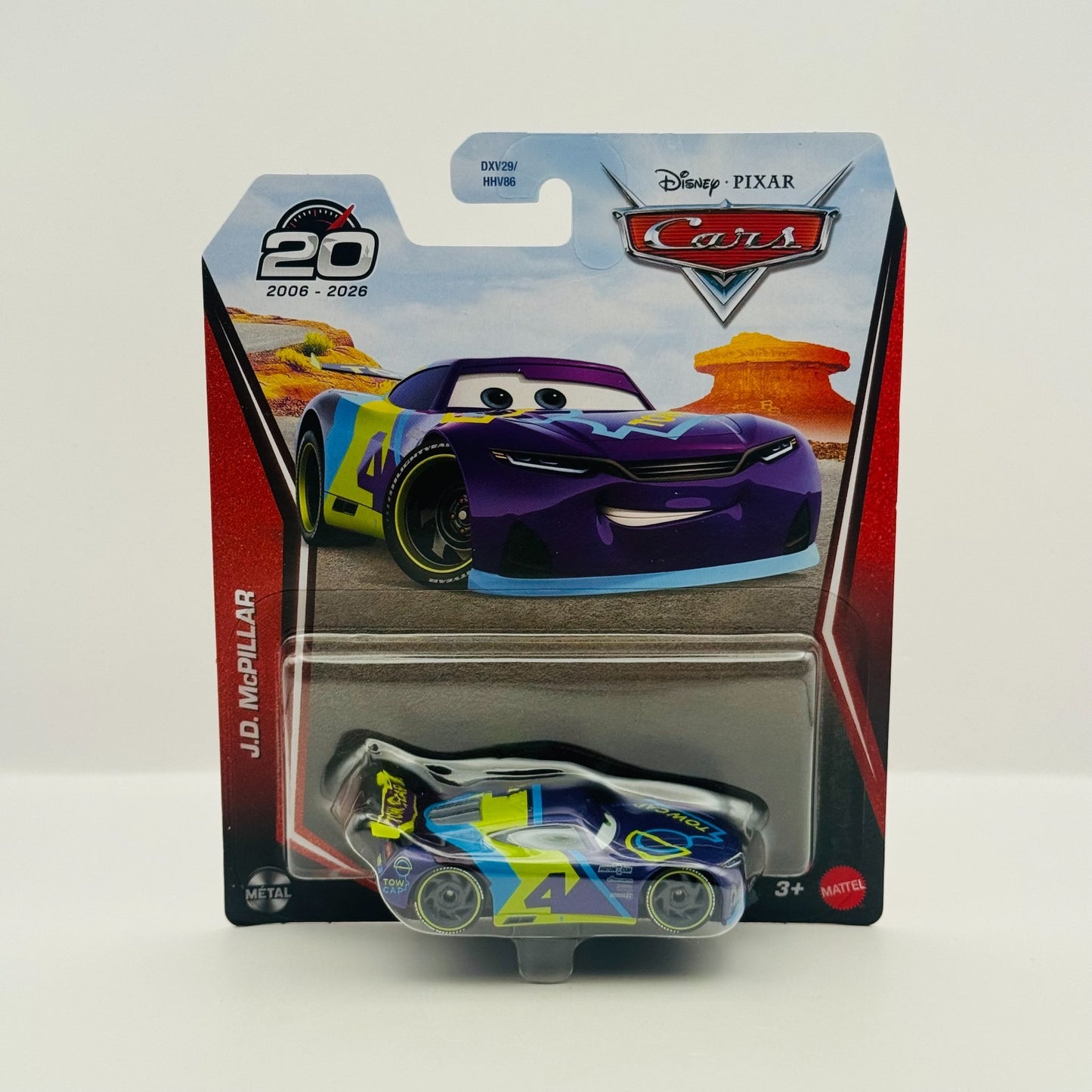 Disney Pixar Cars - J.D. MCPILLAR TOW CAP Next Gen 20TH 2026 - 1:55 Diecast