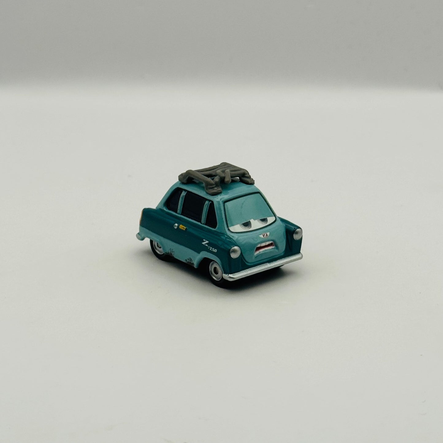 Disney Pixar Cars - CAPTURED PROFESSOR Z (NO NET) London Rescue - 1:55 Diecast