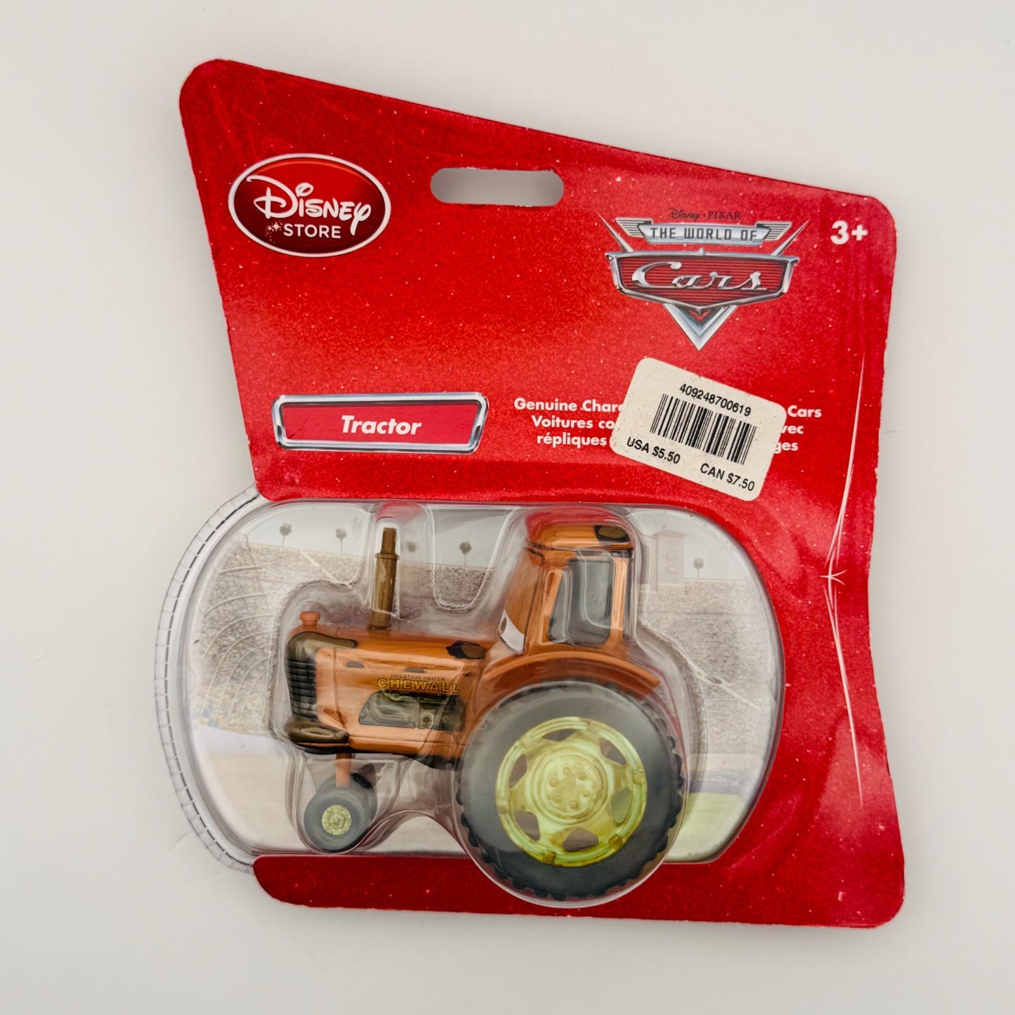 Disney Pixar Cars - CHEWALL TRACTOR Disney Store 2010 - 1:43 Diecast