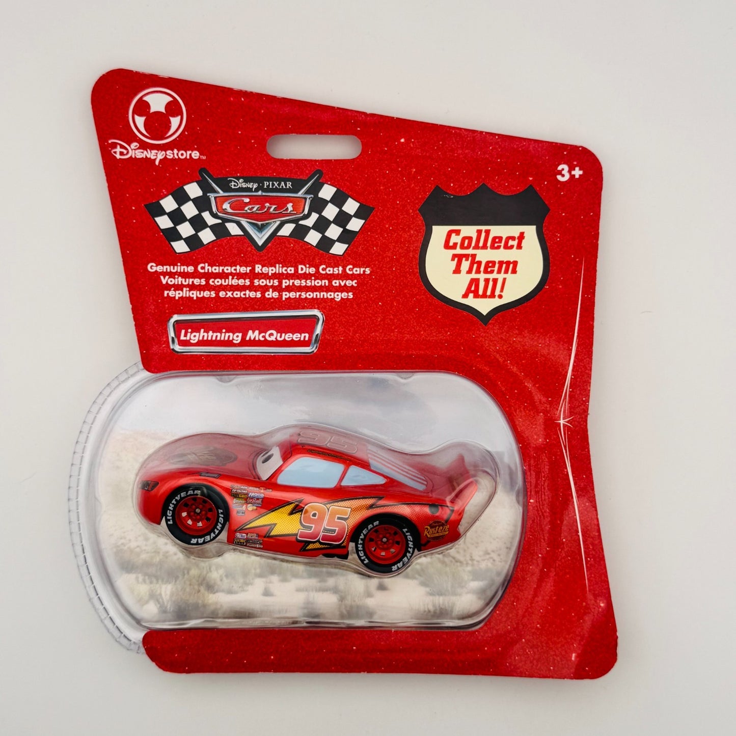 Disney Pixar Cars - LIGHTNING MCQUEEN Disney Store - 1:43 Diecast