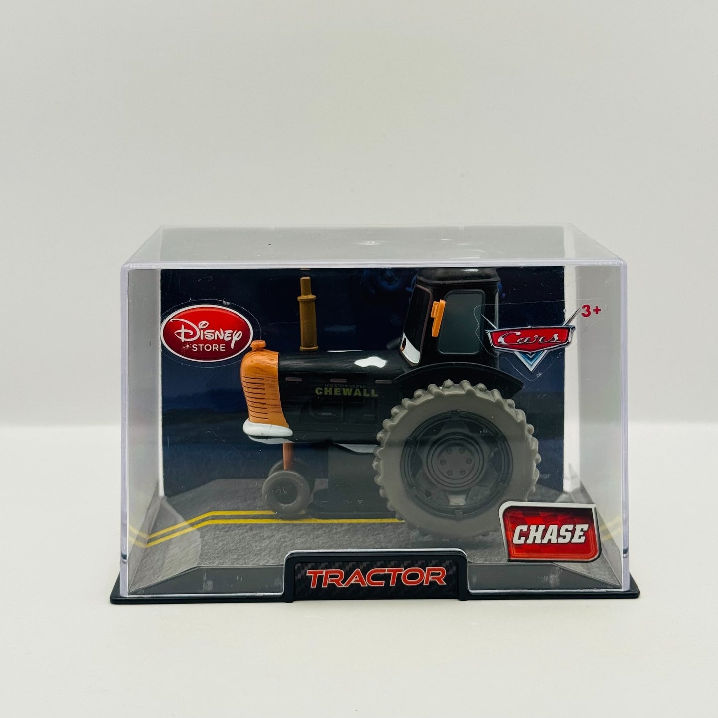 Disney Pixar Cars - BLACK TRACTOR *CHASE* Disney Store - 1:43 Diecast