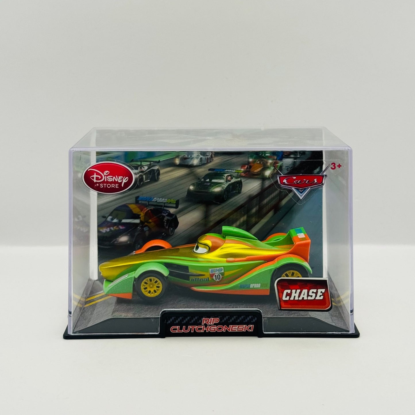 Disney Pixar Cars - METALLIC RIP CLUTCHGONESKI Disney Store - 1:43 Diecast