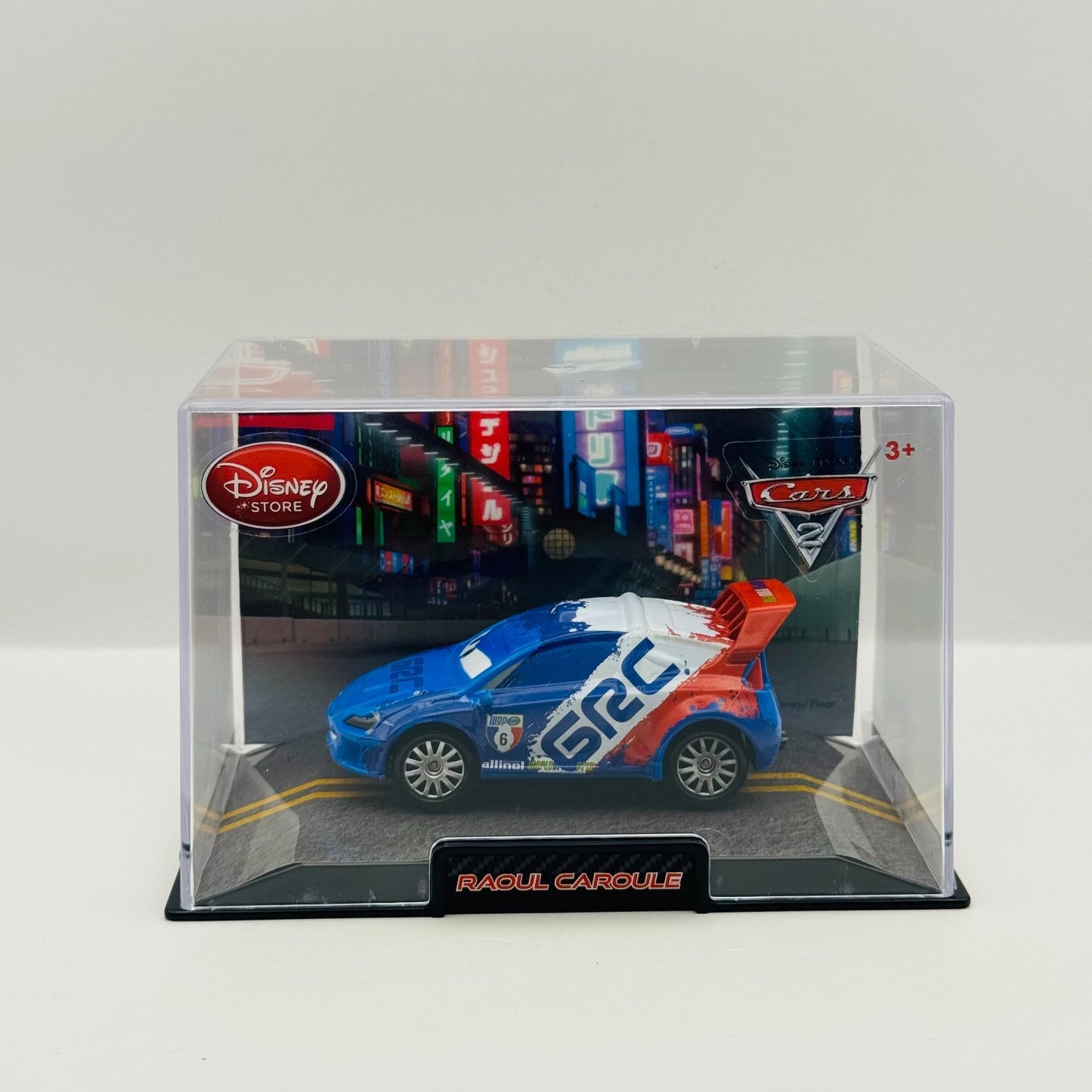 Disney Pixar Cars - RAOUL CAROULE WGP Disney Store - 1:43 Diecast
