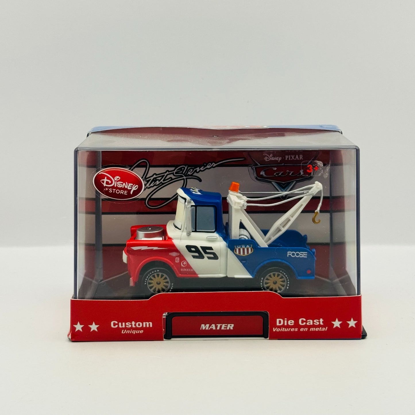 Disney Pixar Cars - ARTIST SERIES MATER CHIP FOOSE Disney Store -1:43 Diecast