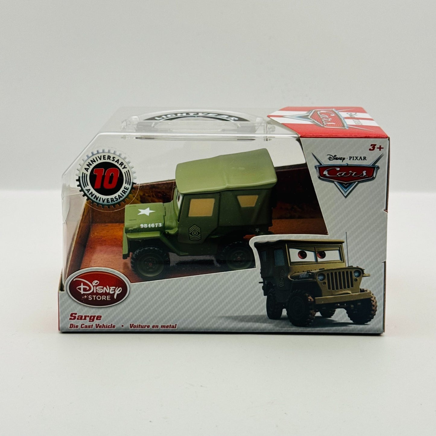 Disney Pixar Cars - SARGE Disney Store - 1:43 Diecast