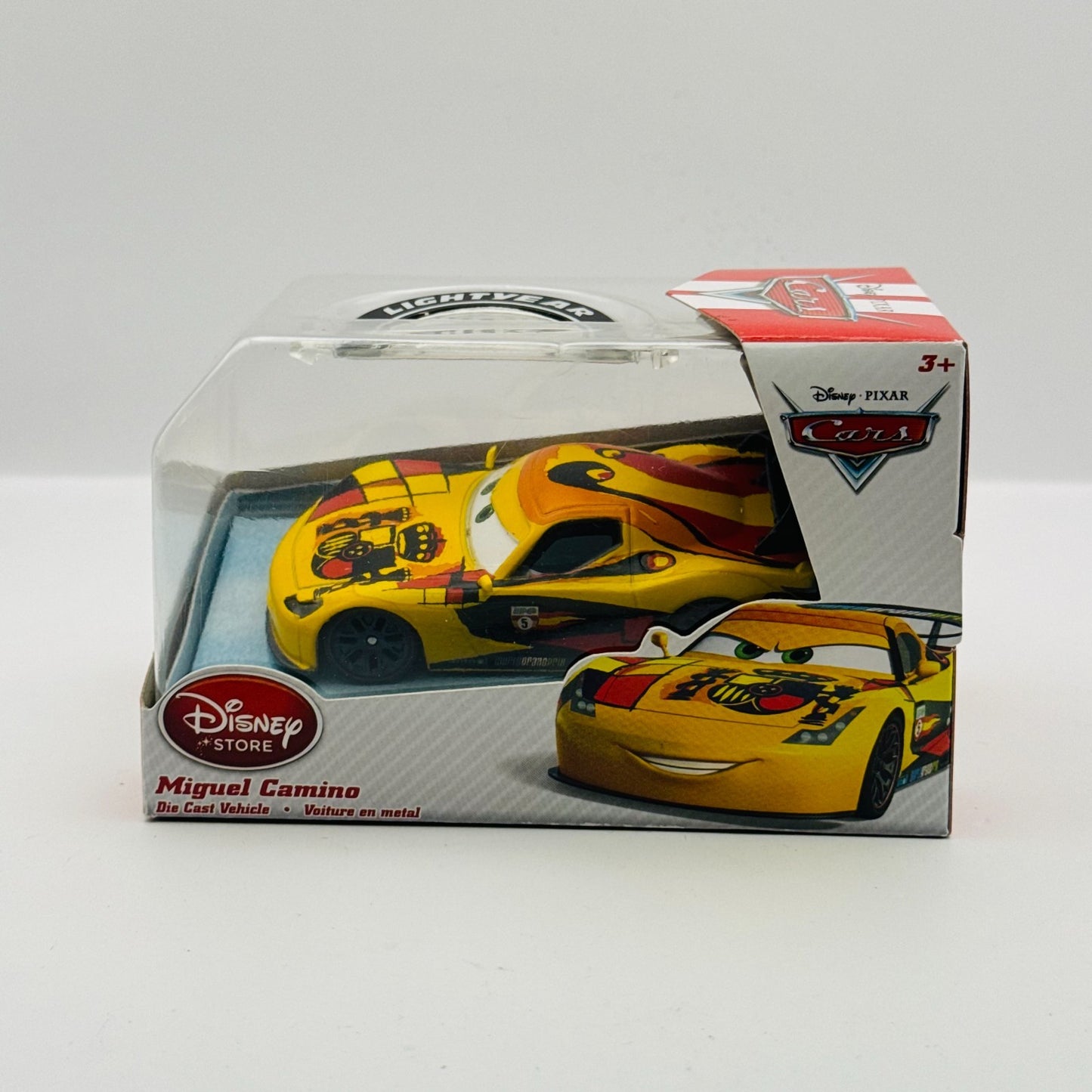Disney Pixar Cars - MIGUEL CAMINO WGP Disney Store - 1:43 Diecast