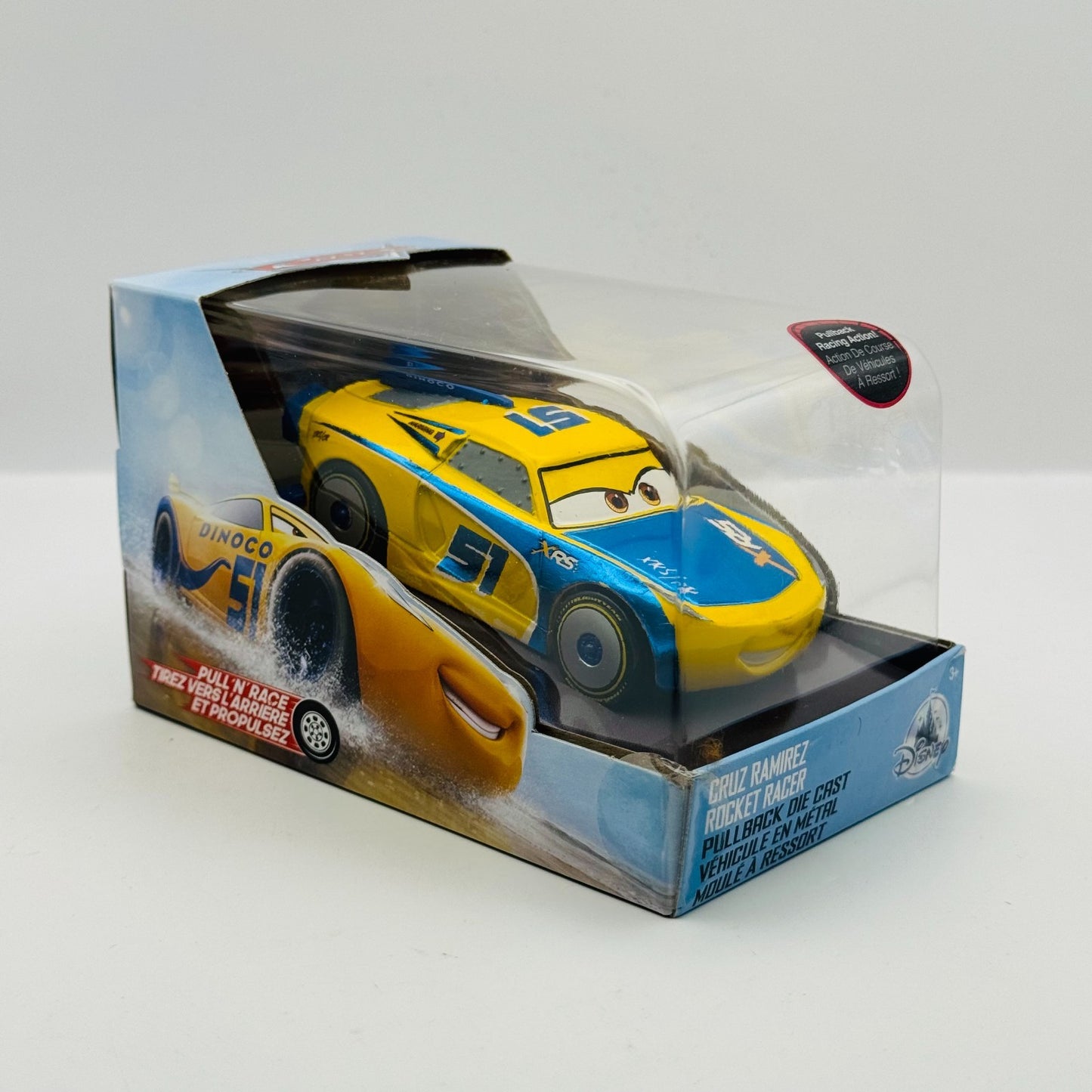 Disney Pixar Cars - XRS ROCKET RACING CRUZ RAMIREZ Disney Store - 1:43 Diecast