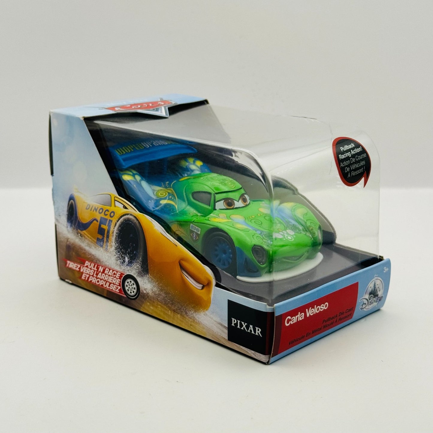 Disney Pixar Cars - CARLA VELOSO WGP Disney Store - 1:43 Diecast
