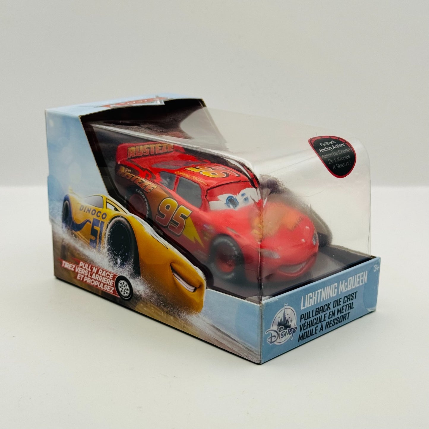 Disney Pixar Cars - RUSTEZE LIGHTNING MCQUEEN Disney Store - 1:43 Diecast