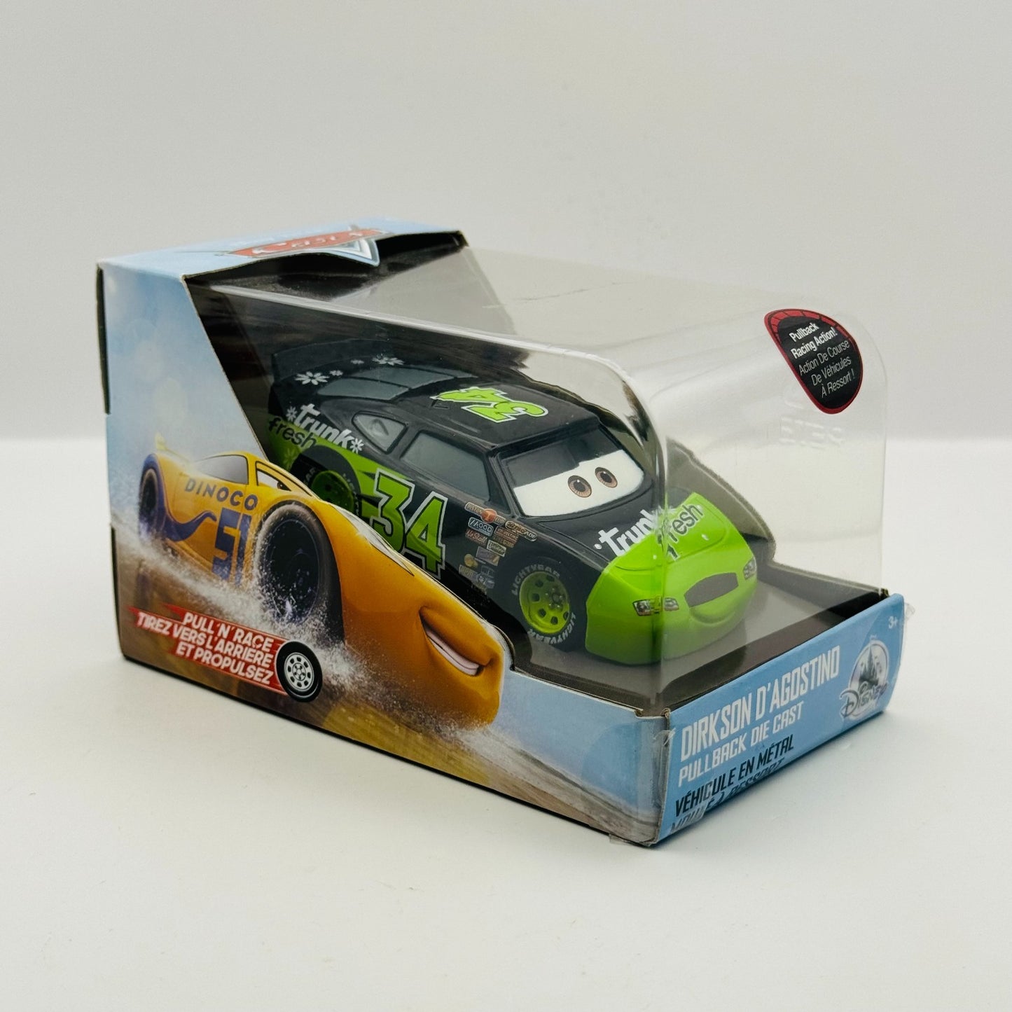 Disney Pixar Cars - DIRKSON D'AGOSTINO TRUNK FRESH Disney Store - 1:43 Diecast