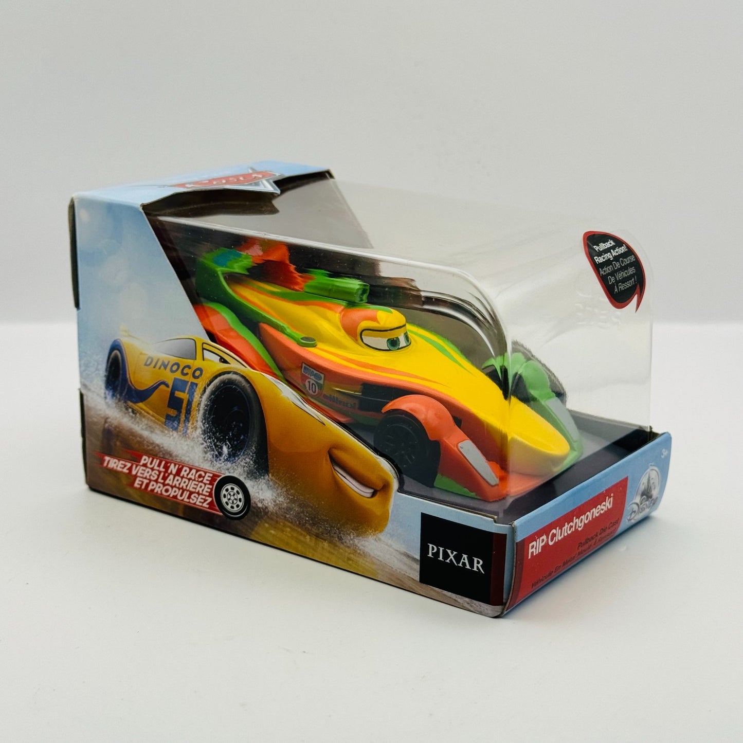 Disney Pixar Cars - RIP CLUTCHGONESKI WGP Disney Store - 1:43 Diecast
