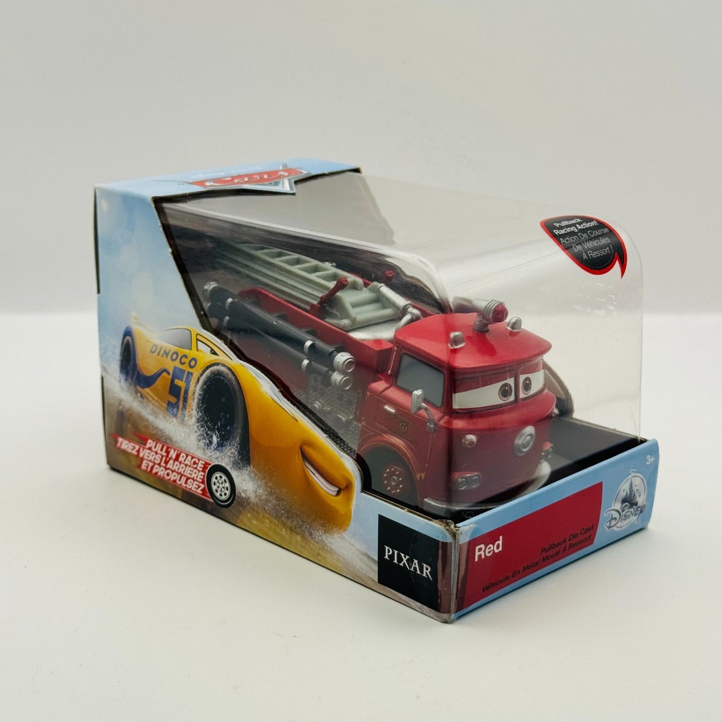 Disney Pixar Cars - RED FIRETRUCK Disney Store - 1:43 Diecast
