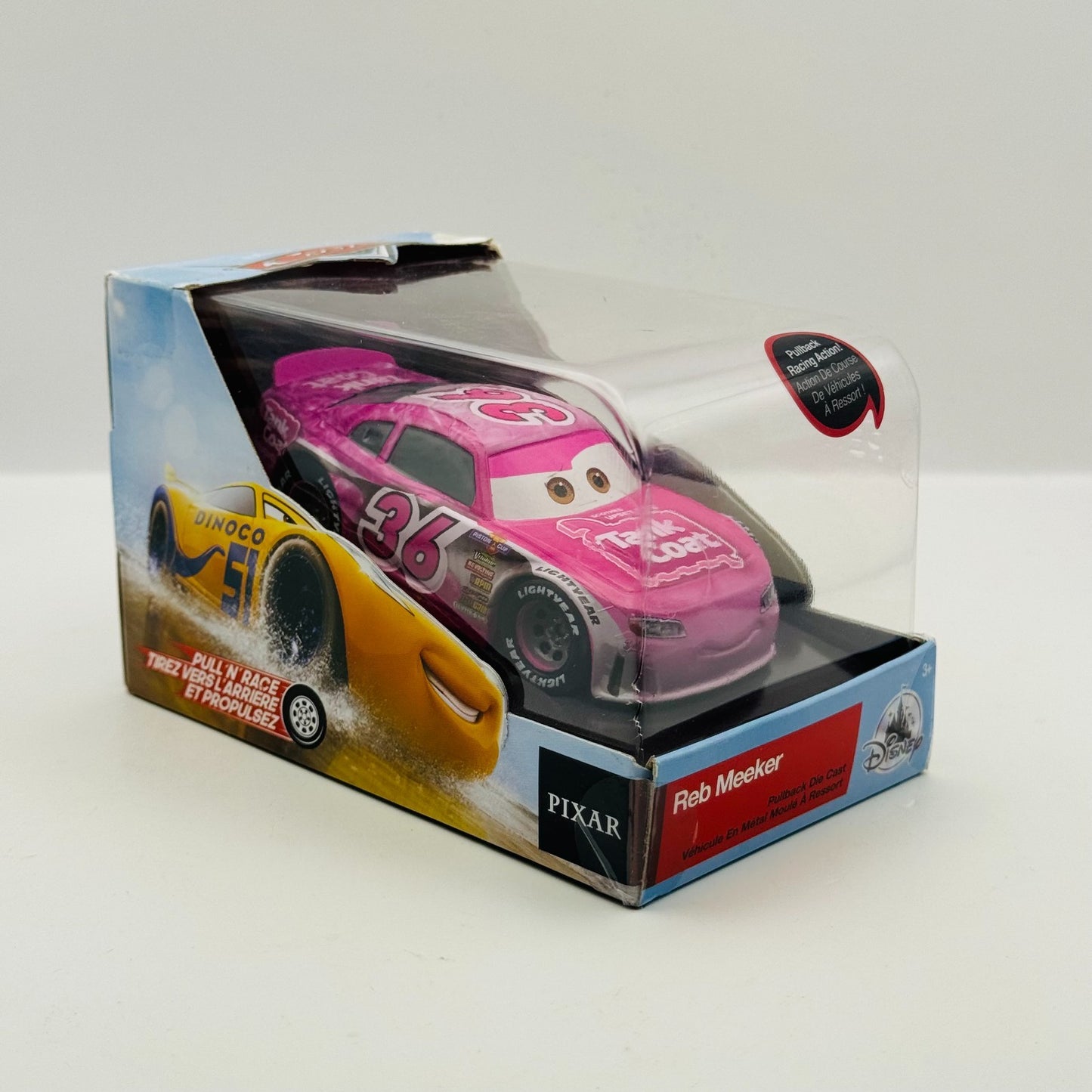 Disney Pixar Cars - REB MEEKER TANK COAT Disney Store - 1:43 Diecast