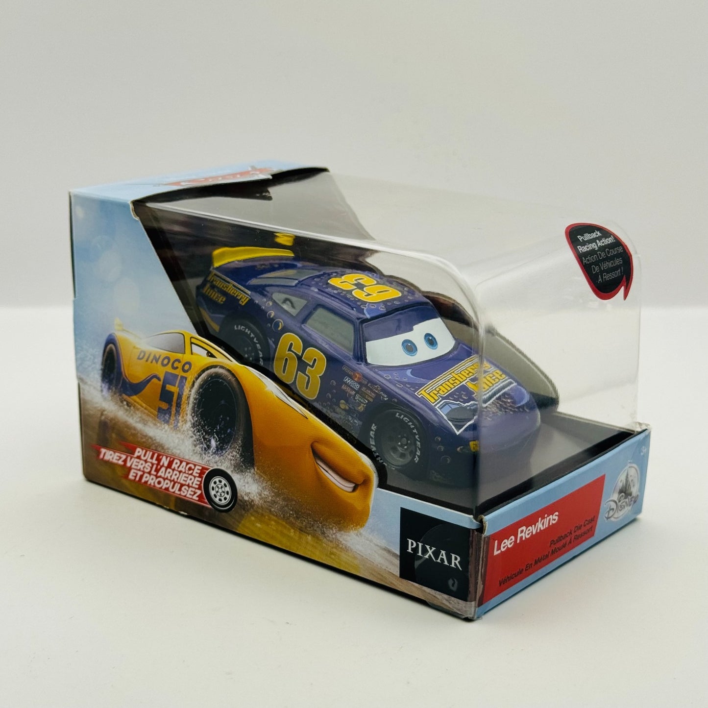 Disney Pixar Cars - LEE REVKINS TRANSBERRY JUICE Disney Store - 1:43 Diecast