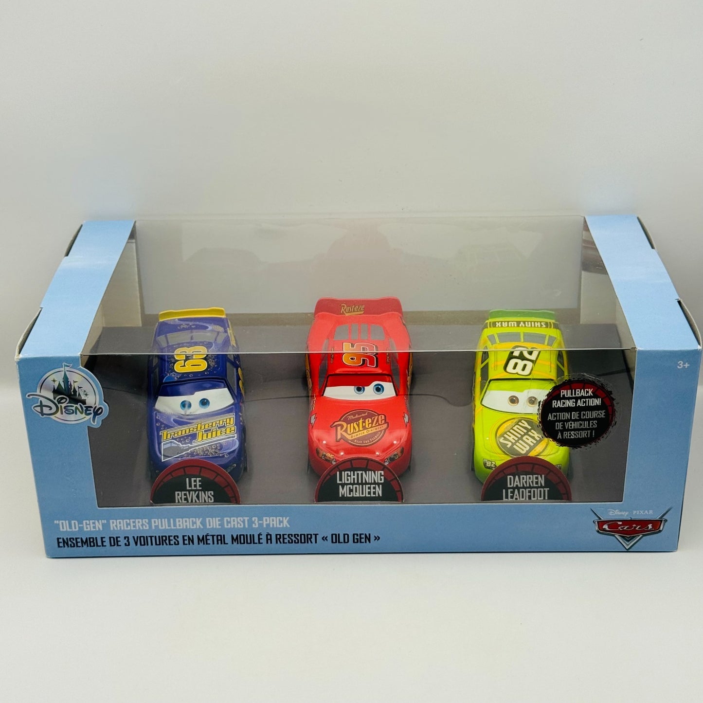 Disney Pixar Cars - OLD GEN RACERS DARREN LEE REVKINS Disney Store -1:43 Diecast