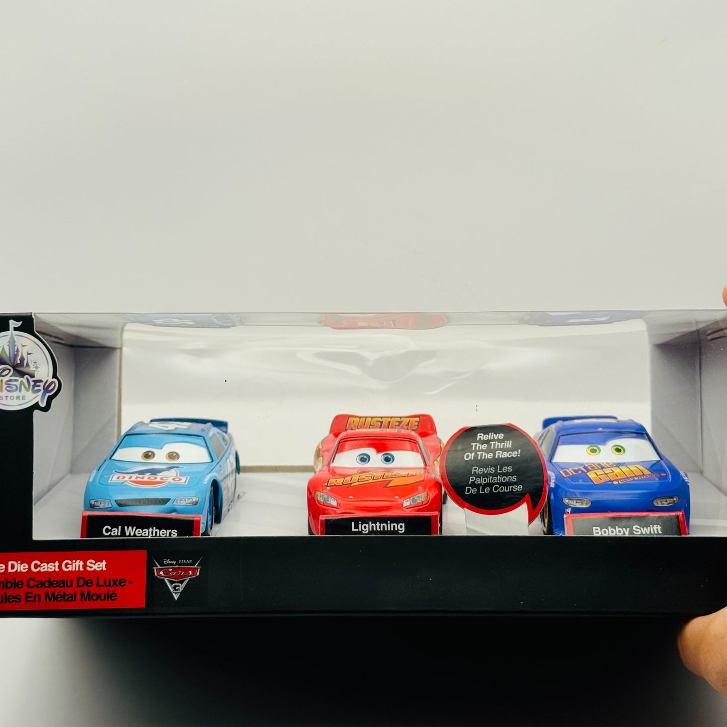 Disney Pixar Cars - BOBBY SWIFT CAL WEATHERS 3PK SET Disney Store - 1:43 Diecast