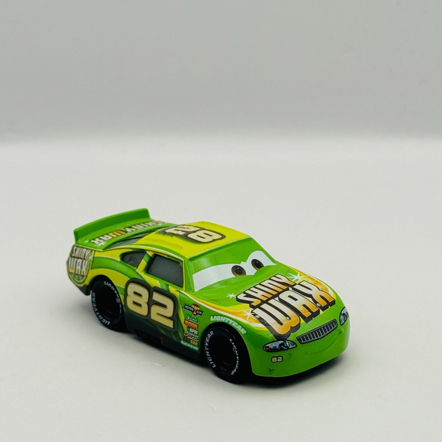 Disney Pixar Cars - DARREN LEADFOOT SHINY WAX Veteran Racer 2017 - 1:55 Diecast
