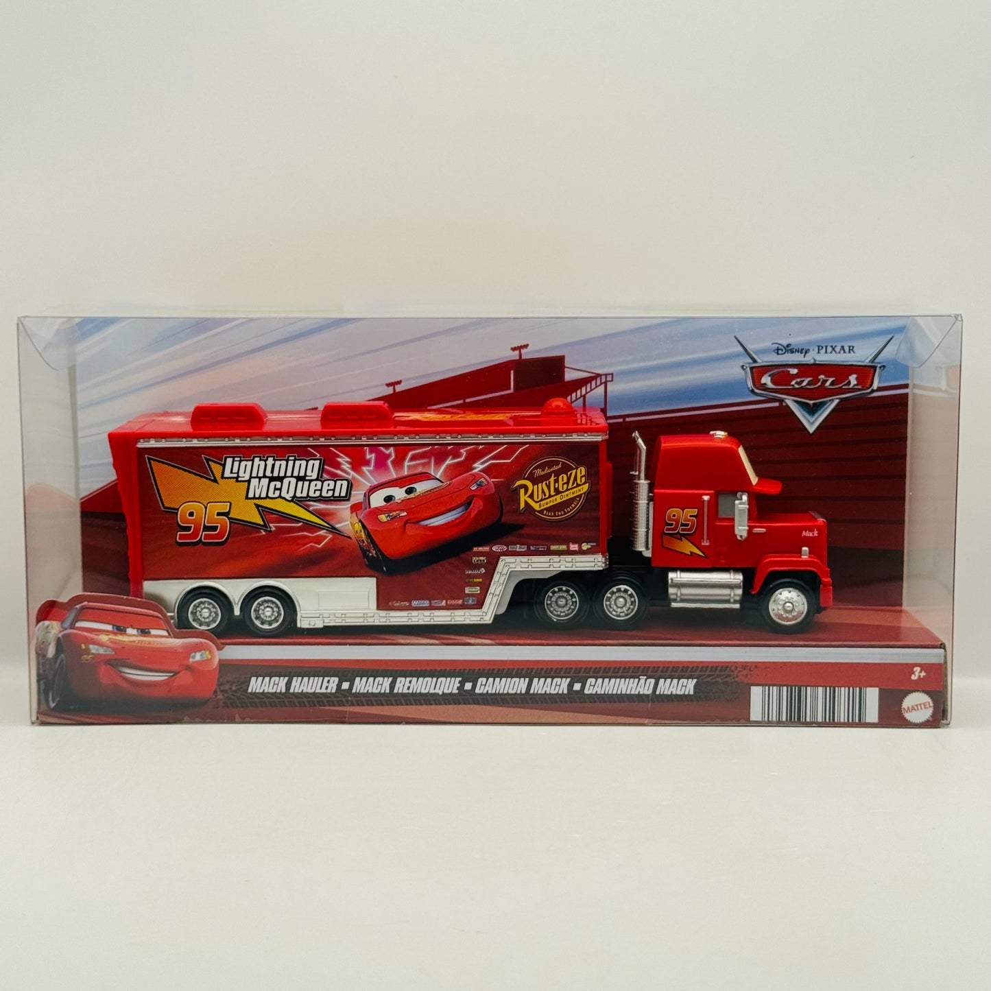 Disney Pixar Cars - CARS 1 MACK HAULER COLLECTION Truck & Trailer - 1:55 Diecast