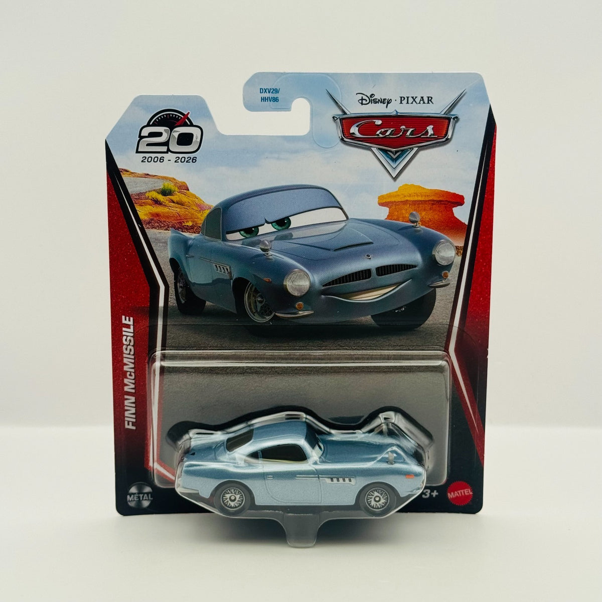 Disney Pixar Cars - FINN MCMISSILE Cars 2 Spy 2026 - 1:55 Diecast