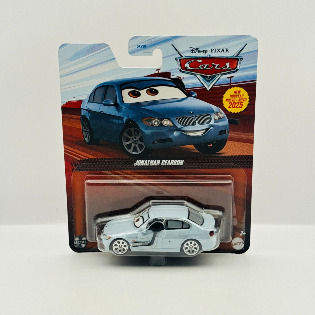 Disney Pixar Cars - JONATHAN GEARSON (BMW 3 Series) On The Road - 1:55 Diecast