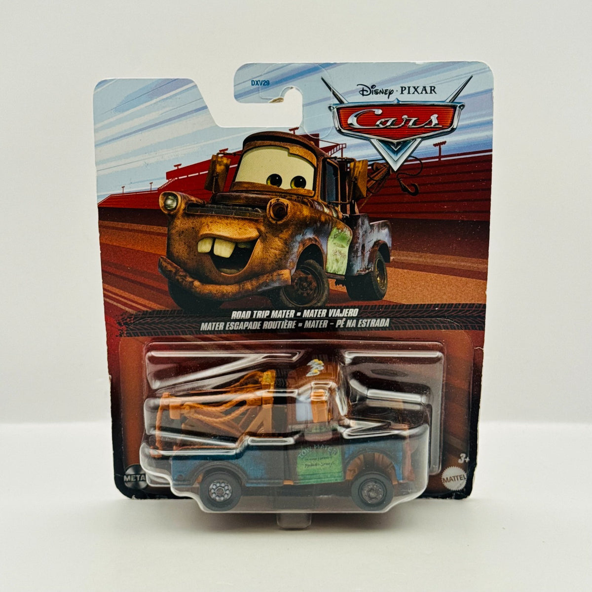 Disney Pixar Cars - ROAD TRIP MATER EXCITED RAISED FRONT V2 2024 - 1:55 Diecast