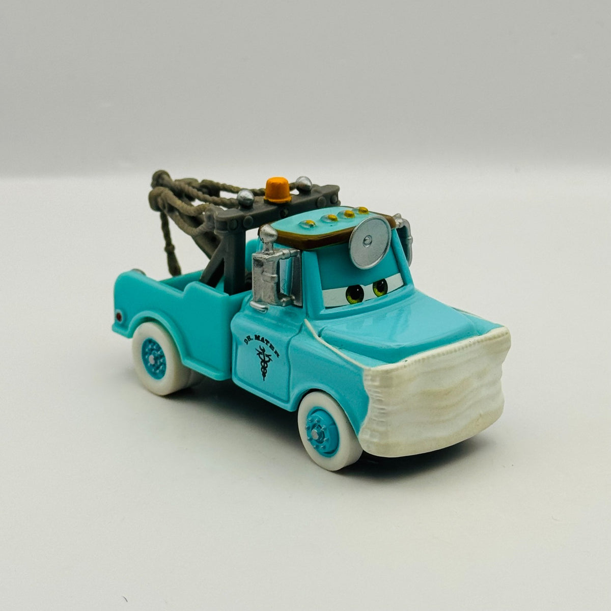 Disney Pixar Cars Toon - DR MATER W/ MASK UP Rescue Squad Mater - 1:55 Diecast