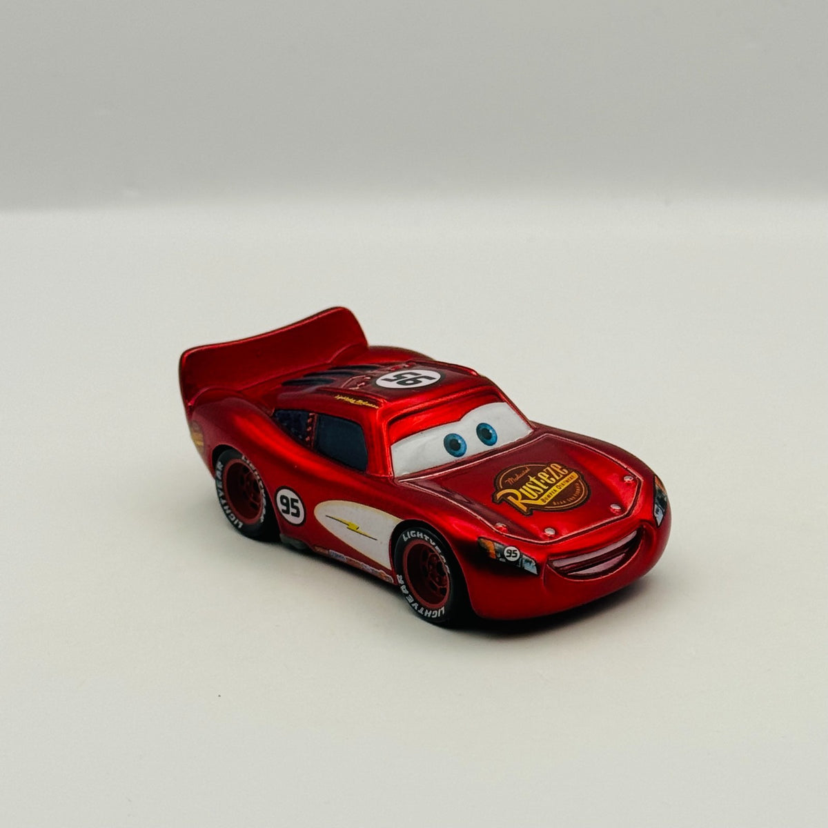 Disney Pixar Cars - RADIATOR SPRINGS MCQUEEN Supercharged 2007 - 1:55 Diecast