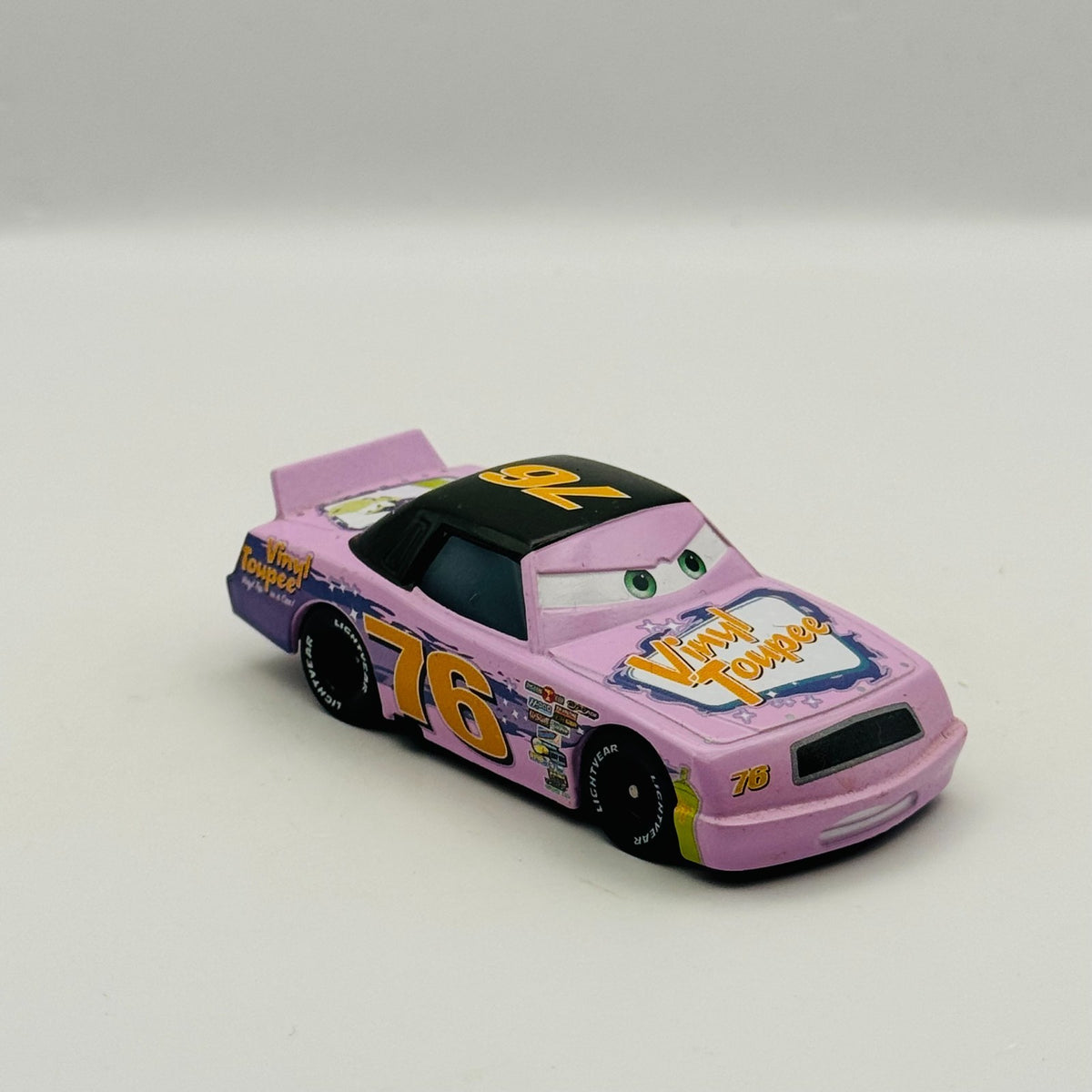 Disney Pixar Cars - VINYL TOUPEE CRUSTY ROTOR Piston Cup - 1:55 Diecast