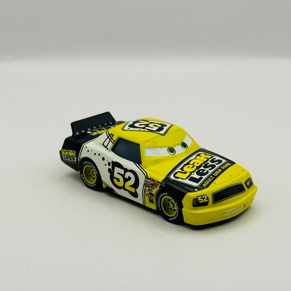 Disney Pixar Cars - LEAK LESS CLAUDE SCRUGGS Supercharged 2007 - 1:55 Diecast